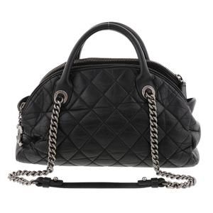 CHANEL RUE CAMBON handbag bag Black